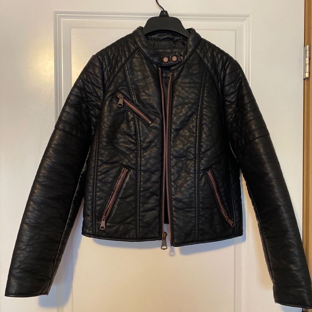 Mark New York Leather Jacket Size S